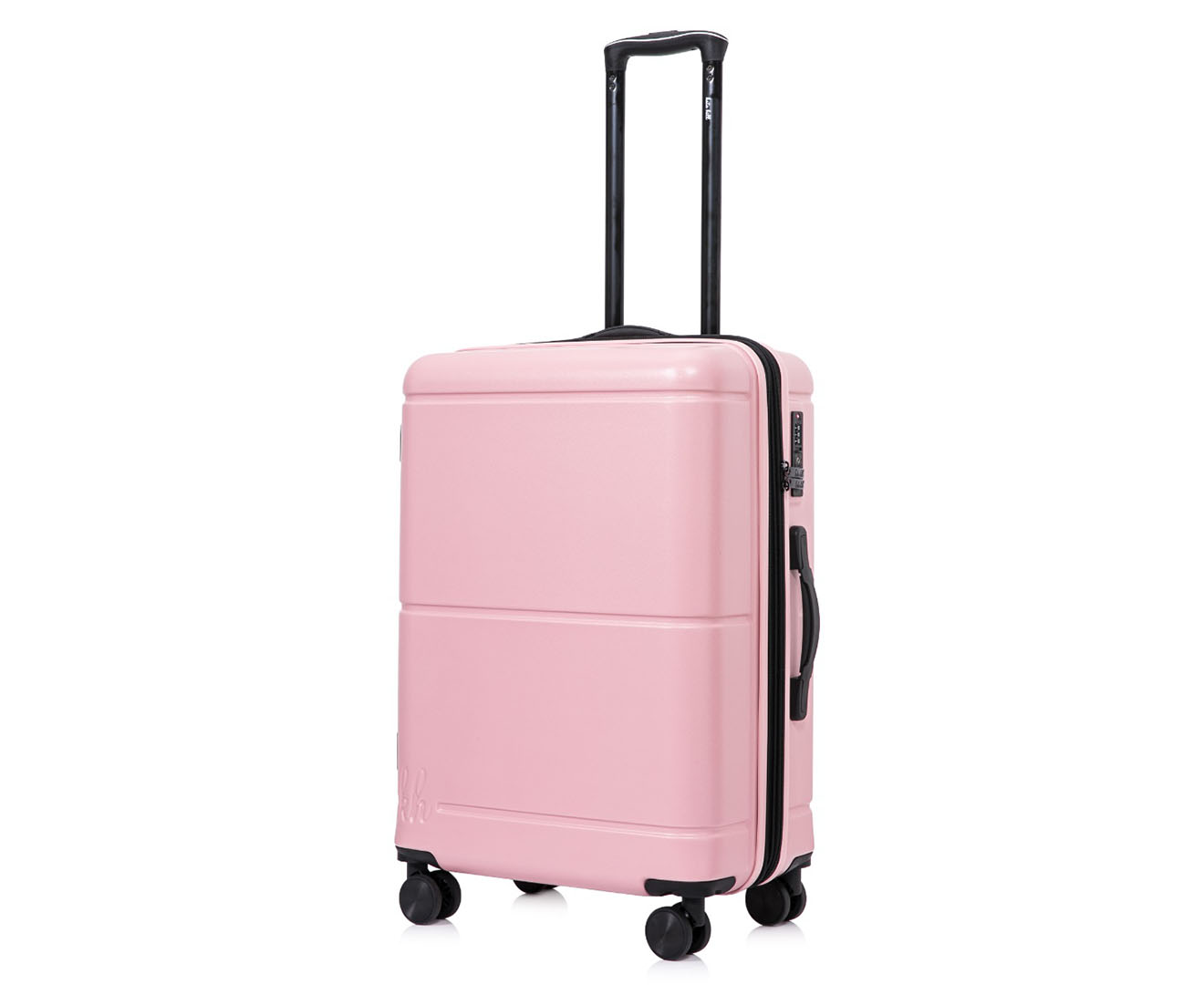 Pastel pink suitcase hot sale