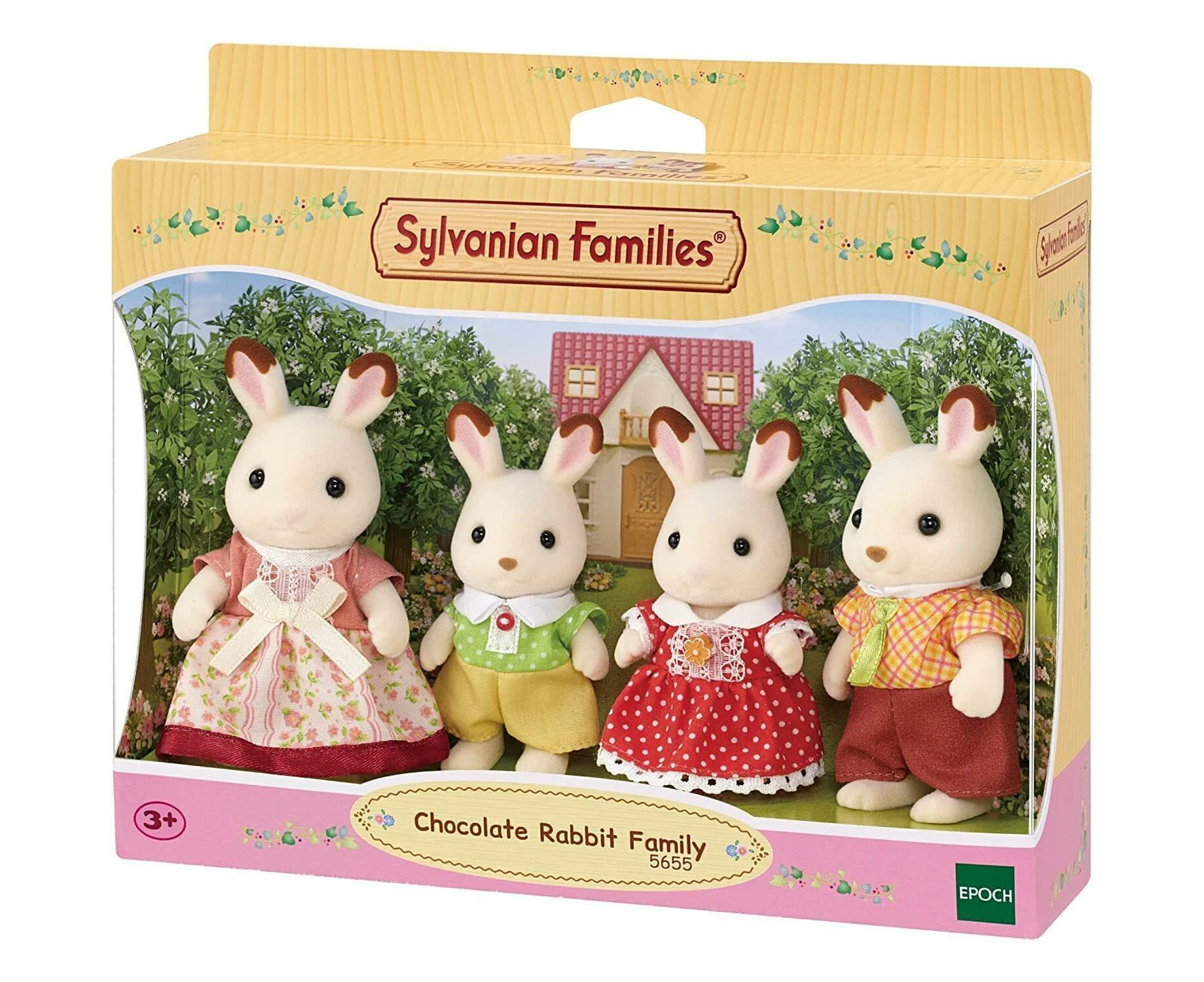 Sylvanian Families - Chocolate Rabbit Family