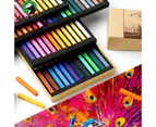 36 Color Art Soft Pastel Art Chalk Full Length Square Stick High Quality Pigment