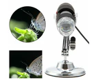 1600X Microscope 8LED Camera Magnifier Tool USB Digital for Android Mac Widows