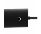 Baseus Hub Lite Series 4 Port USB HUB (USB 3.0 X 4 25cm) WKQX030001-Black