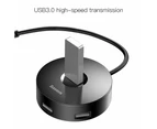 Baseus Round Box HUB Adapter (USB3.0 to USB3.0 x 1 + USB2.0 x 3) 1m