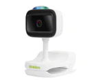 Uniden - Super HD Smart Baby Camera With Clamp, Smartphone Access and Customisable Animated Night Light