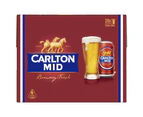 Carlton Mid Beer Case 30 x 375mL Cans