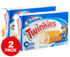 2 x Hostess Twinkies Golden Cakes 385g
