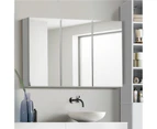 Welba Bathroom Mirror Cabinet Vanity Medicine Wall Shaving Storage 1200mmx720mm