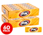 2 x 30pk Wrigley's P.K Chewing Gum