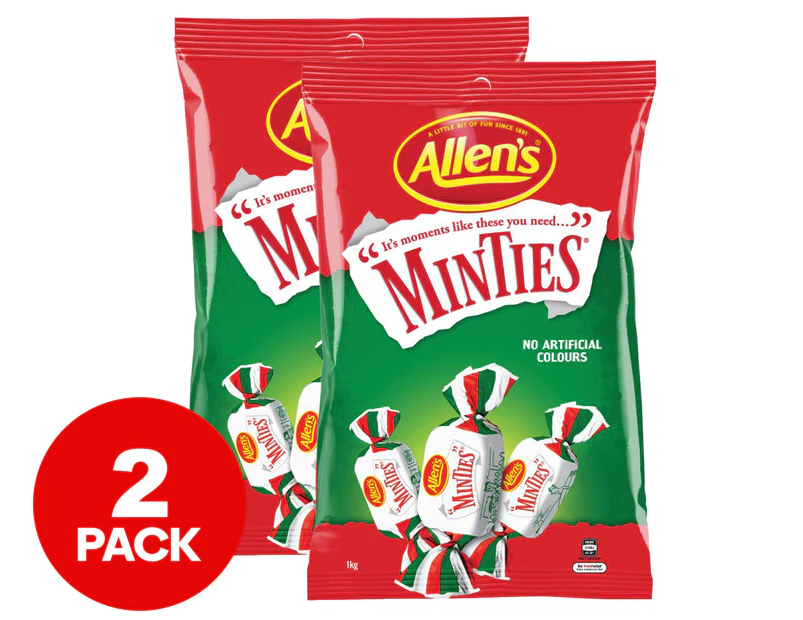 2 x Allen's Minties 1kg