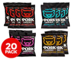 2 x 10pk Huff & Puff Pork Crackle Variety Pack 25g