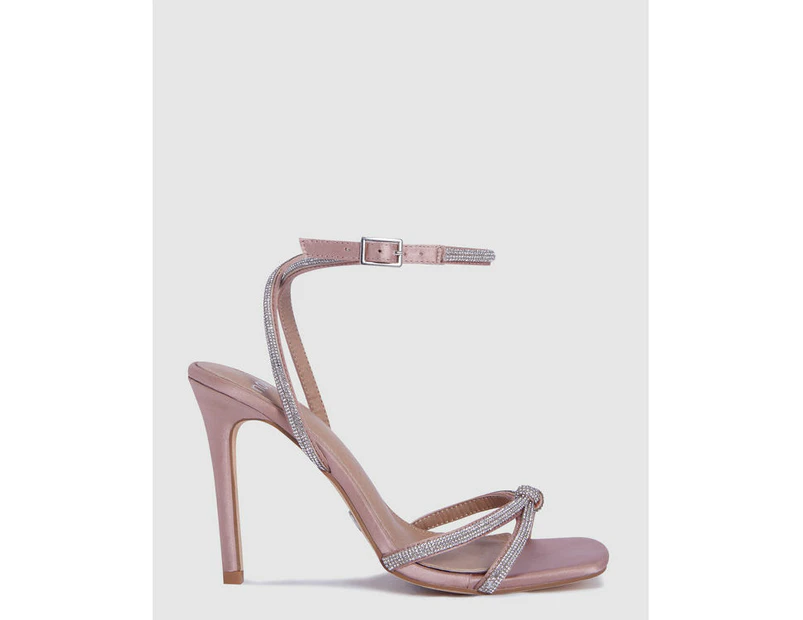 Novo Women's Zarah Sandals - Nude satin