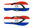 Paraguay Flip Flops Thongs Country Flag Nationality Supporter Flags Sandals