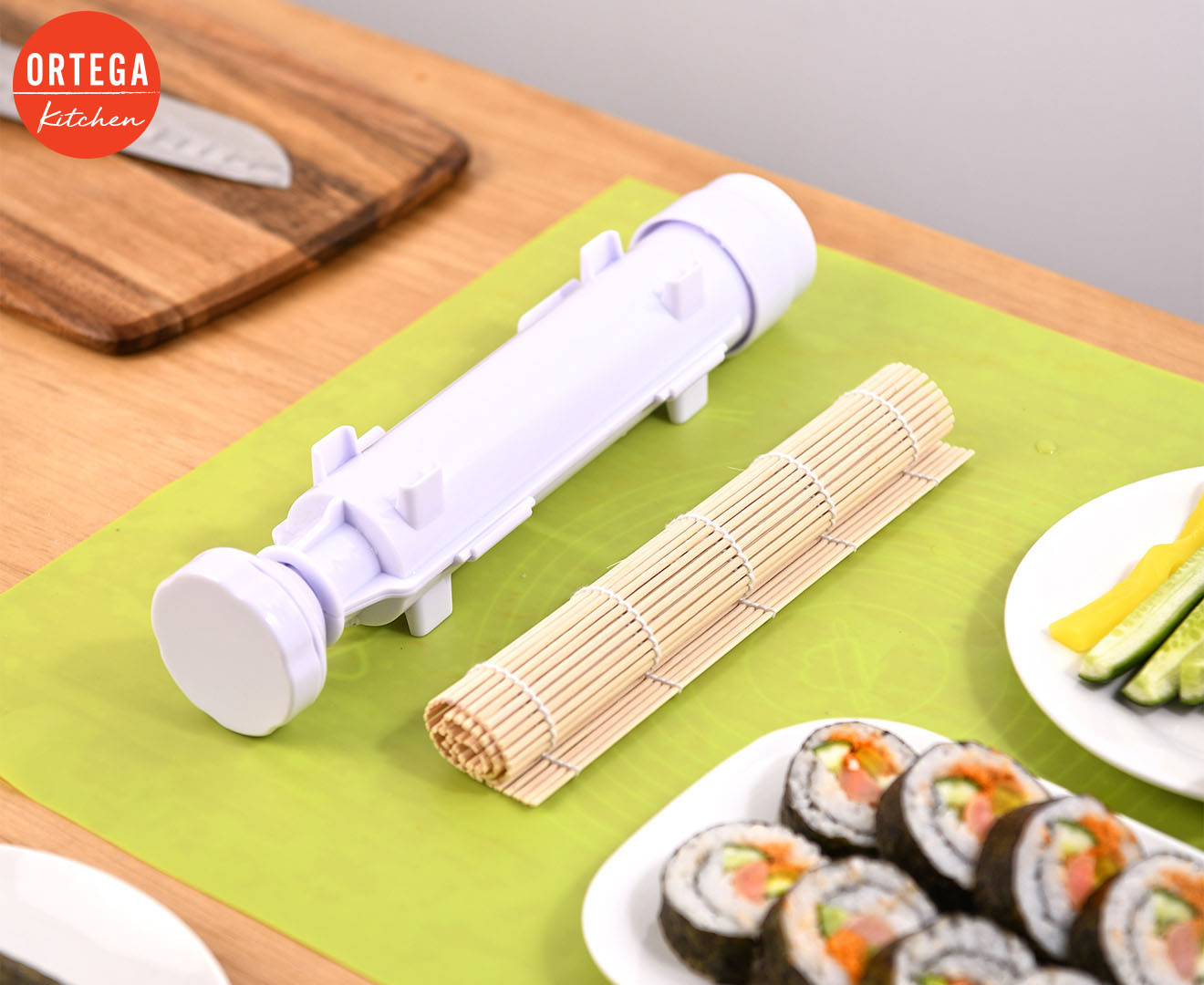 Sushi Making Tube Kit Machine Apparatus Rolling Rice Roller Mold DIY Maker  Tool