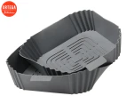 2 x Ortega Kitchen Reusable Silicone Air Fryer Tray