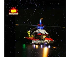 Brick Shine  GC Light Kit for LEGO(R) Airbus H175 Rescue Helicopter 42145 - Advanced Version