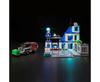 Brick Shine  GC Light Kit for LEGO(R) Police Station 60316 - Classic Version