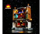 Brick Shine -  Light Kit for LEGO(R) 12 Grimmauld Place 76408 - Light control Version