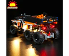 Brick Shine -  Light kit for LEGO(R) All-Terrain Vehicle 42139 - Classic Version