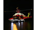 Brick Shine -  Light Kit for LEGO(R) Airbus H175 Rescue Helicopter 42145 - Classic Version