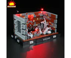 Brick Shine -  Light Kit for LEGO(R) Death Star Trash Compactor Diorama 75339 - Light Control Verion
