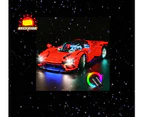 Brick Shine -  Light Kit for LEGO(R) Ferrari Daytona SP3 42143 - Advanced Version