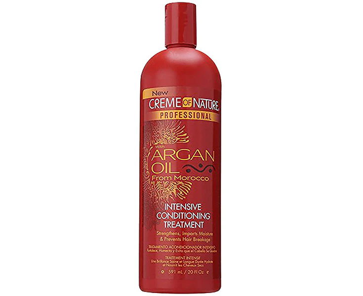 Creme Of Nature, Certified Natural Argan Oil From Morocco, Intensive Conditioning Treatment, 20 fl oz (591 ml)