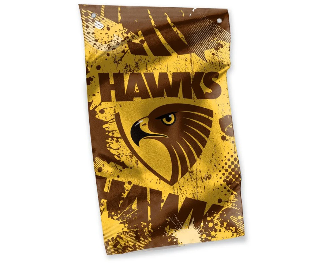 HAWTHORN HAWKS AFL Cape Wall Flag Banner