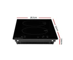 Devanti Induction Cooktop 30cm Electric Cooker