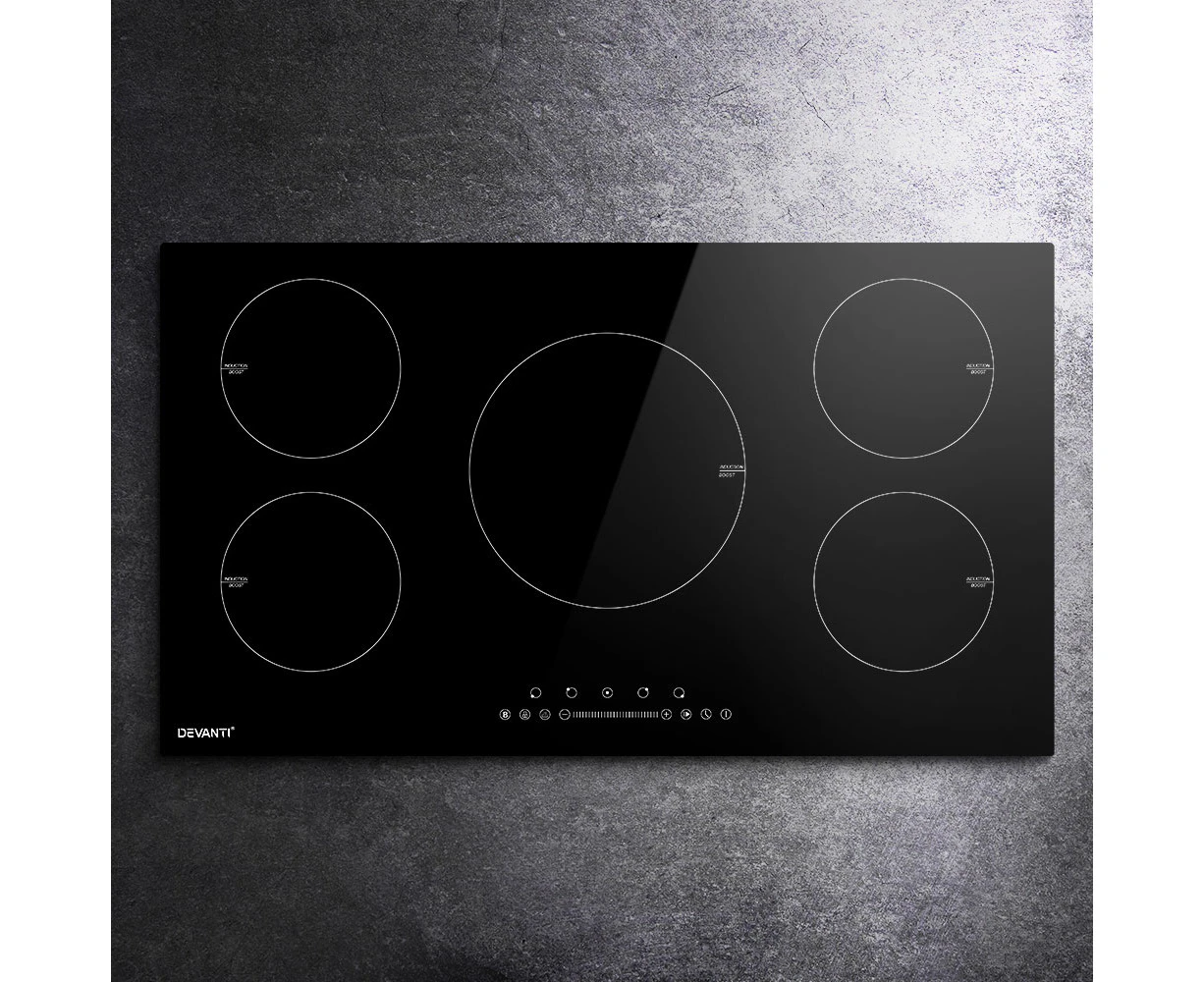 Devanti Induction Cooktop 90cm Electric Cooker