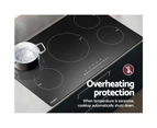 Devanti Induction Cooktop 90cm Electric Cooker