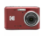 Kodak FZ45 Friendly Zoom Red Compact Digital Camera