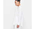 Target European Linen Long Sleeve Shirt - White