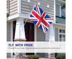 Large United Kingdom Flag Heavy Duty Polyester Durable - 90 X 150 CM  3ft x 5ft