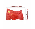 1x Flag Chinese China National Symbol CN Banner Garden 3x5 ft Red -90 x 150 cm