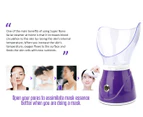 Pro Nano Facial Steamer (Sydney Stock) Face Sauna Spa Deep Cleansing Hydration With Essential Oil