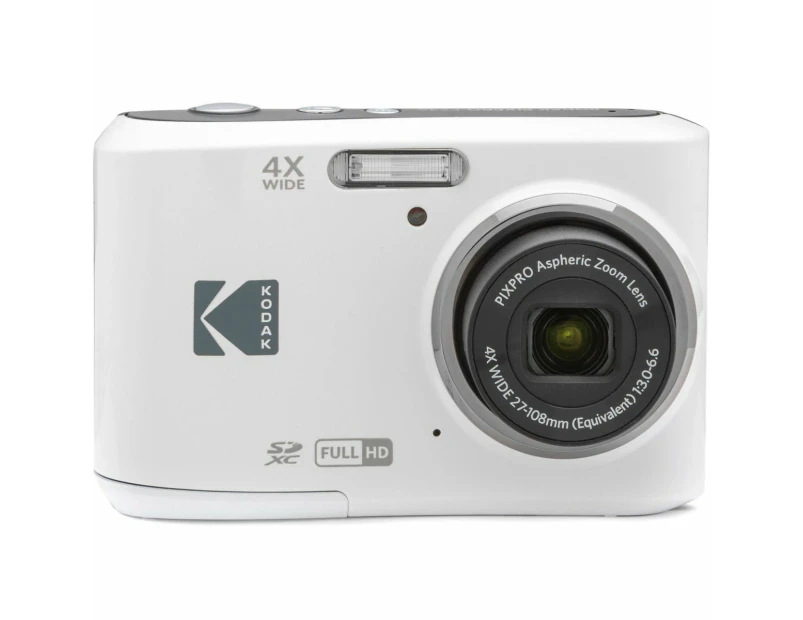 Kodak FZ45 Friendly Zoom White Compact Digital Camera