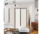 Costway 4 Panel Room Divider Screen Folding Privacy Screen Home Office Partition Stand 1.7x2.2M White