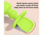 Toddler Utensils Set - Silicone Baby Utensils - Anti-Choke Baby Spoon And Toddler Fork Utensils Set