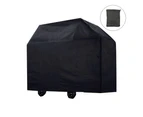 Grill Cover, Bbq Gas Grill Cover, Waterproof,Anti-Uv Material With Hook-And-Loop And Adjustable Rope，L-170X61X117Cm