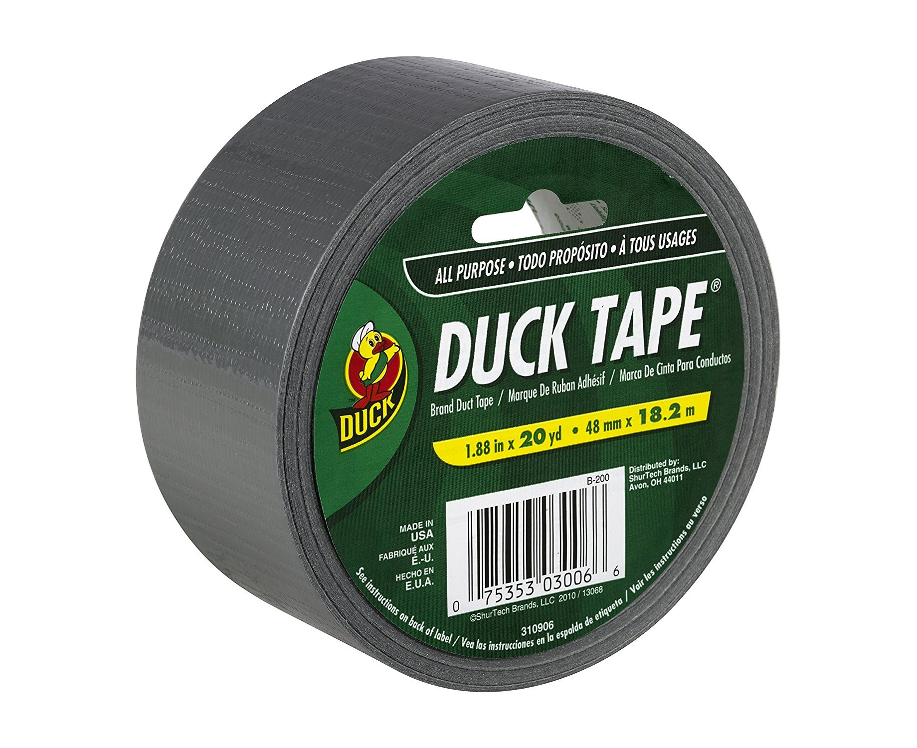 White Duck Tape 4.8cm x 18.2m