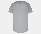 Under Armour Youth Boys' UA Tech 2.0 Short Sleeve Tee / T-Shirt / Tshirt - Mod Grey/Black