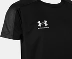 Under Armour Boys' UA Challenger Training Tee / T-Shirt / Tshirt - Black/White