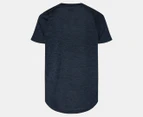 Under Armour Youth Boys' UA Tech 2.0 Short Sleeve Tee / T-Shirt / Tshirt - Academy Blue/Black