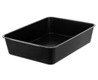 2 x Paws & Claws Cat Litter Tray - Black