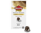 Moccona Barista Reserve Cappuccino Capsules 100 Pack - Intensity 10