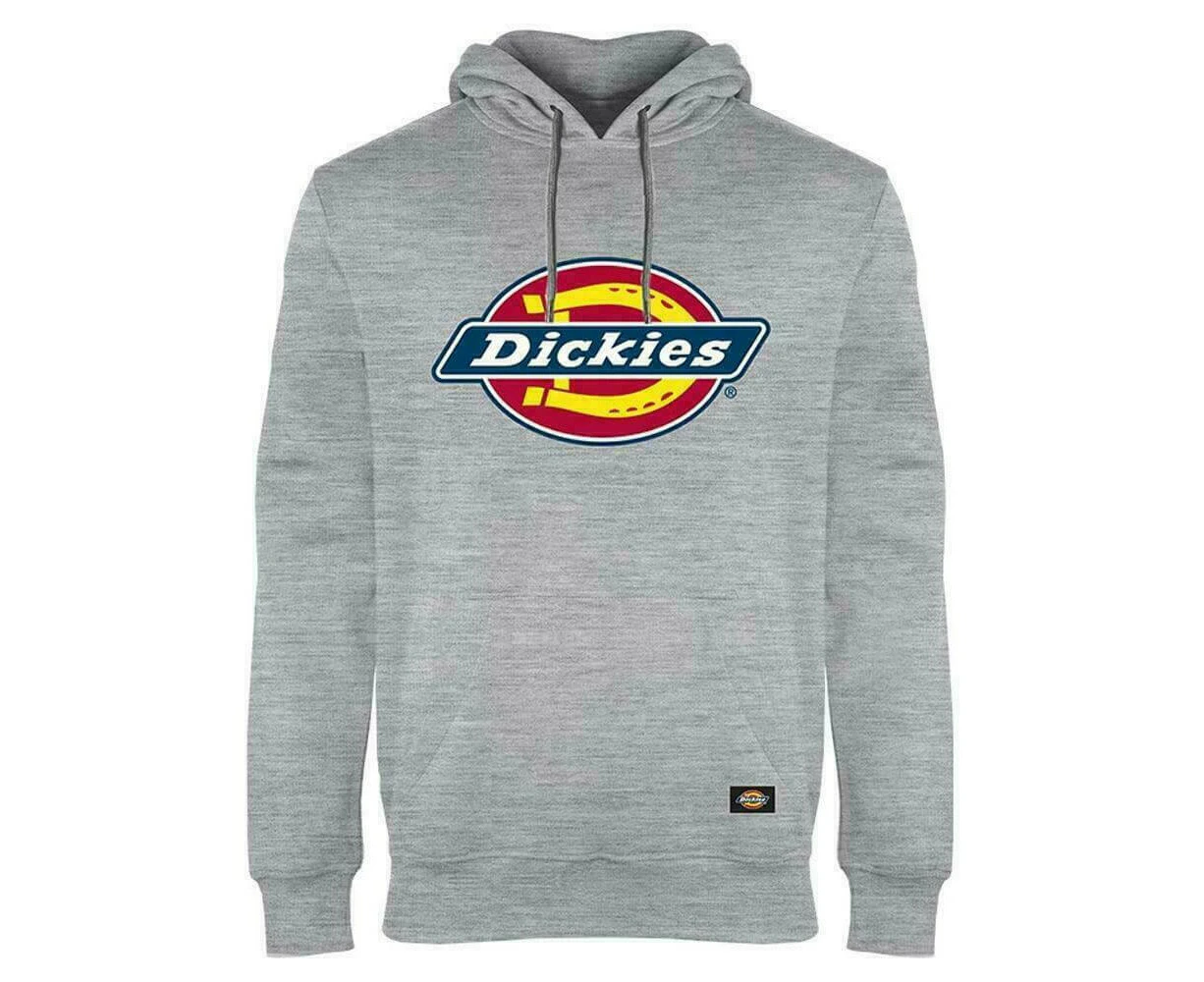 Dickies Men's H.S Classic Pop Over Fleece Hoodie - Grey Marle