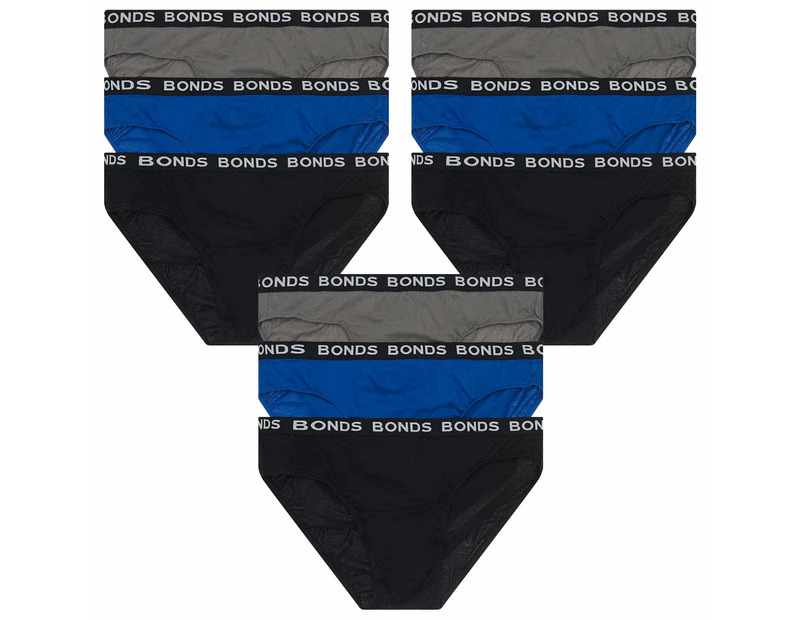 9x Bonds Hipster Briefs Comfy Big Mens Plus Size Underwear 3XL-7XL MXP83W  Bulk