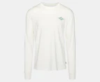 Billabong Men's Unity Long Sleeve Tee / T-Shirt / Tshirt - Off White