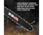 X-BULL Chainsaw Petrol Commercial 62cc 20" 2200W Bar E-Start Tree Pruning Top Handle