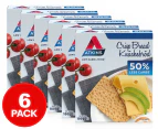 6 x Atkins Low-Carb Crispbread 100g