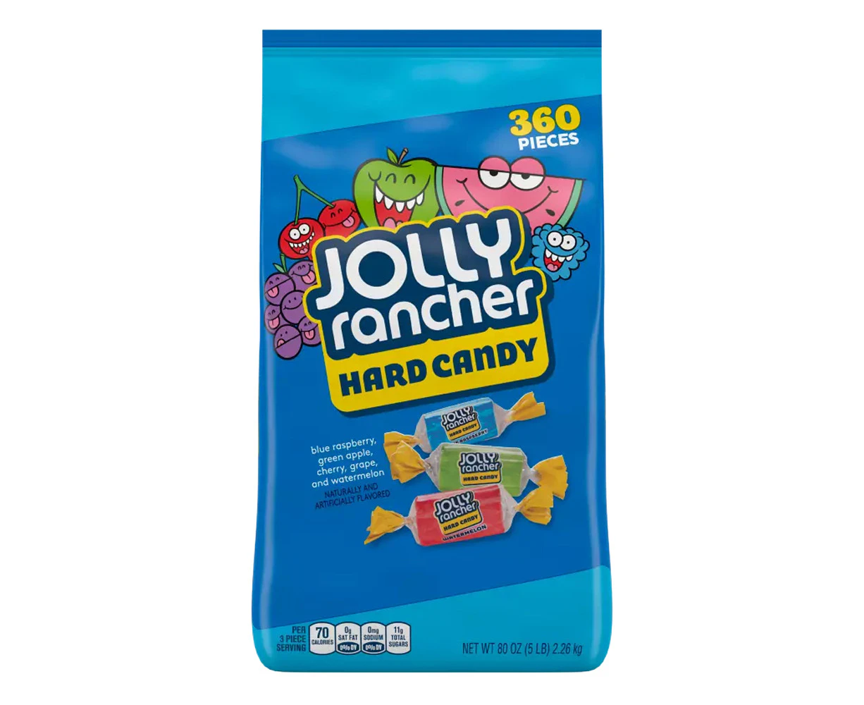 360pc Jolly Rancher Hard Candy Bulk Size Bag 2.26kg Sweet/Confectionery/Lollie